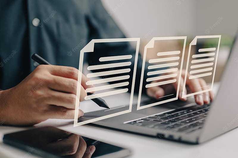 HD-wallpaper-premium-contract-for-online-business-the-concept-of-electronic-signature-esigning-digital-document-management-paperless-office-and-signing-business-contracts